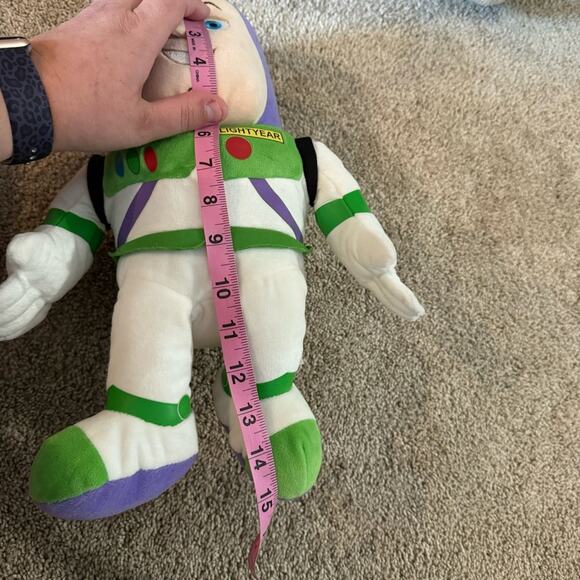 Disney Toy Story Buzz Lightyear Stuffed Plush Plushie Astronaut - Picture 11 of 11